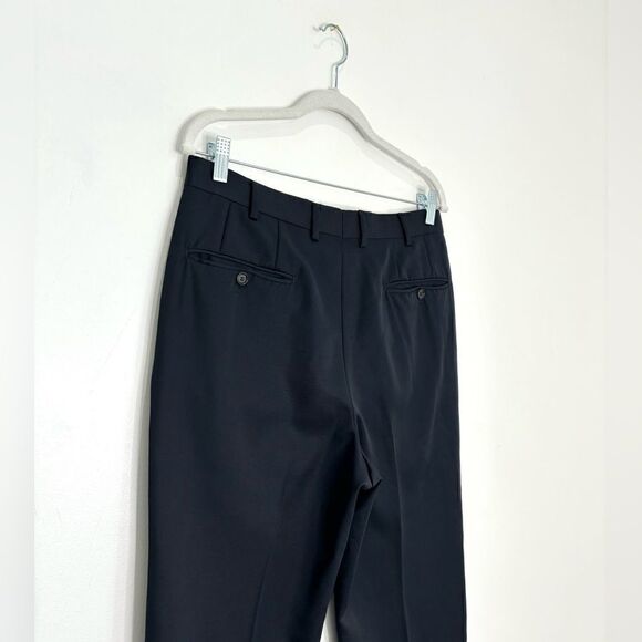 Valentino virgin wool pant suit in navy - Picture 8 of 16
